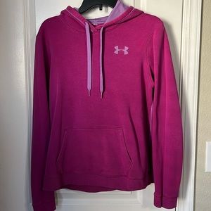 Under Armour. Women’s. Medium. Pink/lavender hoodie sweatshirt